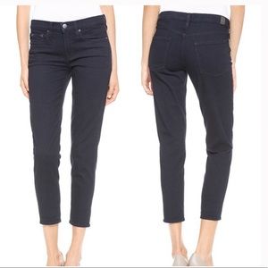 Vince Mason Relaxed Rolled Jeans OD Blue Size 29